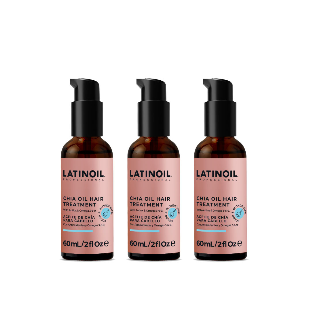 Latinoil Chia Oil Hair Treatment 3 pack